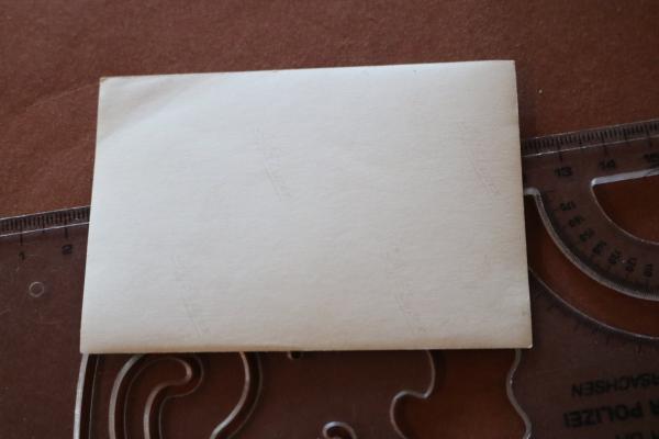 altes Foto - Wien ???  Volks.-und Bürgerschule - riesiges Adolf Hitler Plakat